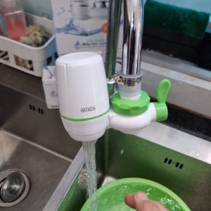 [Chính Hãng] Máy lọc nước tại vòi HATACHI Cao Cấp Lõi Lọc Nước Tinh Khiết 7 Lớp Loại Bỏ 99%Tạp Chất