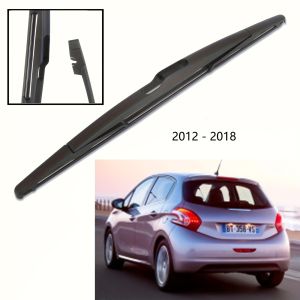 14" Rear Wiper Blade Windshield Windscreen Clean Tailgate Window Car Rain Brush For Peugeot 208 A9 MK1 2012 - 2018