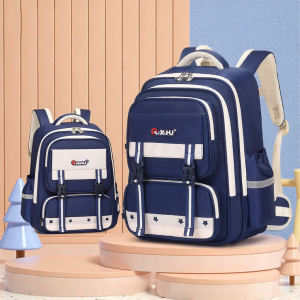 Load-Lifting Spine-Supporting Waterproof School Backpack