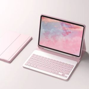 Case for Samsung Galaxy Tab S10 Lite 10.9" S10 FE 10.9" S9 FE 10.9" Detachable Bluetooth Keyboard Case Samsung Tab S9 11" Cover