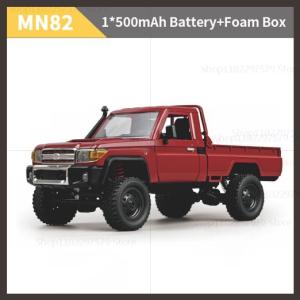 MN MODEL | MN82 Upgraded PRO Off-Road 4WD Pickup Truck 1:12 Scale RC Car with Headlights 2.4G Remote Control Toy Gift for Kids Outdoor Play