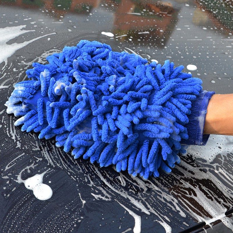 [HCM] Combo 2 chiếc bao tay rửa xe ô tô xe máy làm bằng sợi microfiber mềm mịn tạo nhiều bọt găng tay rửa xe bộ đồ nghề vệ sinh oto xe hơi chuyên dụng