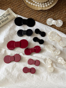 Korean Style Hair Clips Letter Butterfly Knot Hairline Clamps Womens Fashion Sensation Side Bangs Clamp Fresh Feelings