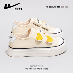 Warrior | Giày Sneakers Vải Canvas Mới Đa Dụng Sáng Màu cho Mùa Xuân