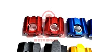 Raiser Stang Peninggi Stang Full CNC Variasi Kleman Untuk Motor Vixion KLX Byson Pcx NMax R15 CBR Ninja Dll