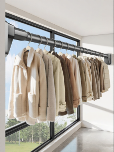 WEILAISHI | Wall-Free Extendable & Foldable Clothes Drying Rack