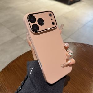 AO.HU | Ultra-Thin Matte iPhone Case Full Coverage 17 Pro Pink
