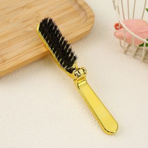 1 Cọ Râu Bằng Lông Heo Mềm Cho Nam Lược Tạo Kiểu Tóc Có Thể Gấp Gọn Chăm Sóc Râu Và Ria Mép Chất Liệu Gỗ + Lông Heo