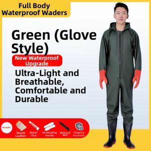 BEIANLANG | Male Thickened Full-Body Waterproof Fishing and Digging Waders