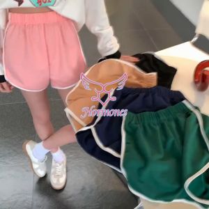 Hormones🌸🌸เกงขาสั้น กางเกงขาสั้นเอวยางยืด 6สีออกไปได้เลย สีลูกกวาด ราคาถูก พร้อมส่งจากไทย