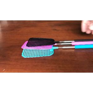 Vỉ đập đa năng ruồi bằng nhựa dẻo gia đình có thể co giãn 26-73cm-HAUSE