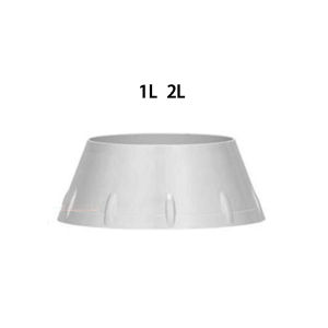 ZRDR | ZRDR Aquarium CO2 Cylinder Generator Cylinder Base ABS Material Fish Tank CO2 Cylinder Generator Accessories 1L/2L/4L
