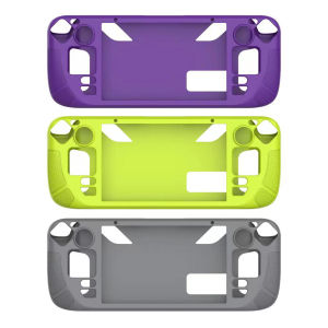 Silicone Bảng điều khiển trò chơi bọc hoàn toàn chống trượt vỏ mềm bảng điều khiển trò chơi Ốp kèm khung phụ kiện thay thế cho sàn hơi