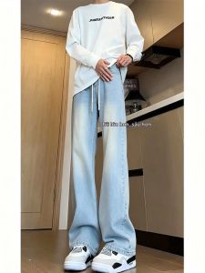 Quần Jeans Nam Cảm Giác Mát Lạnh Dây Đai Co Dãn
