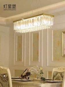 Luxury Chandelier Gold Modern Pendant Light Stainless Steel Adjustable Hanging Light Ceiling Light For Dining Room Living Room