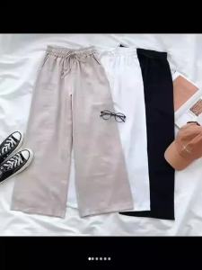 COD Celana Kulot Wanita Bahan SIGARET/ Celana Polos Hyget Wanita / Kulot Linen Polos