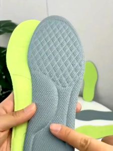 HB แผ่นรองรองเท้า แผ่นรองรองเท้ากีฬา พื้นรองเท้านาโน แผ่นรองรองเท้าเพื่อสุขภาพ แผ่นรองรองเท้าผ้าใบ ดูดซับเหงื่อ ระบายอากาศได้ดี ยืนนานเท้าไม่เหนื่อย อุปกรณ์เสริมรองเท้า สําหรับผู้ชายและผู้หญิง ไซส์ 35/36-45/46 1แผ่น ตัดได้ เหมาะกับรองเท้าทุดแบบ