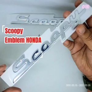 EMBLEM HONDA SCOOPY 2014-2016 STANDAR HONDA
