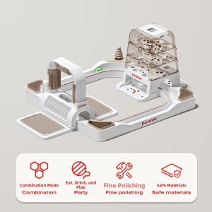 petstar | Leak-Food Cat Toy Entertainment Scratcher Teaser Multifunctional Cat Amusement