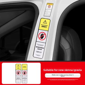 CAIFANG | Electric Door Warning Sticker
