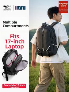 SEPTWOLVES | New Large Capacity Business Travel Lightweight Computer Backpack