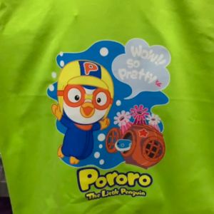 Kaos Anak Laki-laki Perempuan karakter PORORO THE LITTLE PENGUIN usia 2-14th combat 30S