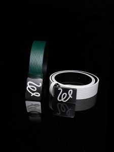 South Korea MALBON GOLF belt mens and womens fashion all-match golf sports belt mens leather belt