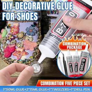B7000  Transparent adhesive DIY process adhesive rhinestone adhesive waterproof and strong adhesive used for DIY shoe making