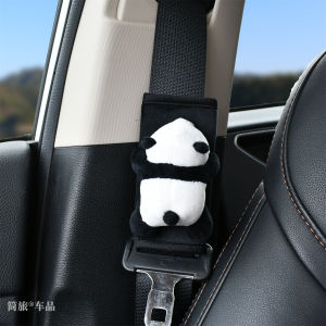 Bộ Hai Miếng Đệm Vai Dây an Toàn Ô Tô Hoạt Hình Dễ Thương Bao Da Bảo Vệ Ngắn Dùng Trong Xe Trang Trí Nội Thất Đồ Dùng Cho Xe Hơi