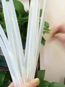 10 PCS Isi Ulang Lem Tembak Glue Stick Refill GunSticks Hot Melt Lilin Bening Cair Panjang KB21