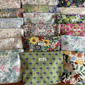 MangSeng Floral Makeup Bag Travel Storage Organizer Pouch DIY Brand Home Storage Tools for Personal Items Organization