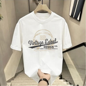 Heavyweight Pure Cotton Short Sleeve T-Shirt Mens Summer Black Trendy Brand Loose Versatile Teenage Body T-Shirt Breathable Casual