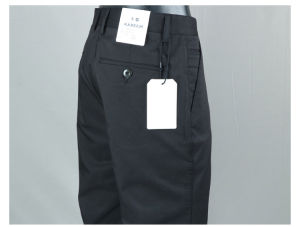 High Waist Loose Fit Pure Cotton Mens Casual Pants Double Pleats Business Casual Style Summer Thin Fabric Straight Leg Dad Clothes