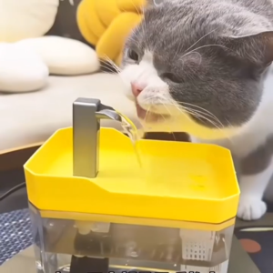 น้ำพุแมว ไส้กรองน้ำพุแมว ระบบหมุนเวียนน้ำอัตโนมัติสำหรับสัตว์เลี้ยง พร้อมอ่างน้ำขนาด-B58