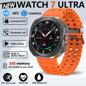 2025 New Smart Watch 32GB Memory Video Player NFC 1.5Inch AMOLED Screen Sport Fitness Tracker Smart Watch  For Watch 7 Ultra