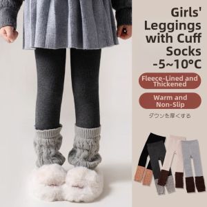 Thickened and Warm Childrens Leggings