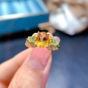 VVS Grade Natural Citrine Ring: A Stylish & Durable Choice