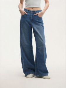 Bananain | Moisture-wicking Wide Legged Jeans Pants