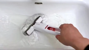 Portable Mini Mop with Squeezer Small Handheld Mop Wiper Desk Bathroom Car Glass Sponge Cleaning Mop