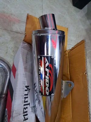 apido pipe xrm110 chrome