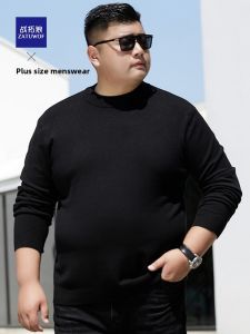 ZATUWOF | Plus Size Mens Sweater Autumn Winter Warm Turtleneck