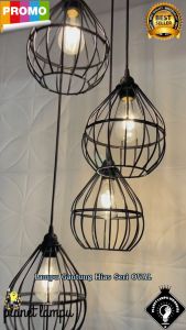 Lampu Gantung Hias Estetik Minimalis 4 in 1