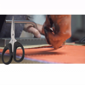 กรรไกร กรรไกรนักเรียน อุปกรณ์ ศิลปะ กรรไกรตัดผ้า กระดาษ เครื่องเขียน กรรไกรสำนักงาน ปลายแหลม Qiang Ren ตราคนแข็งแรง SP