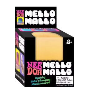 Schylling | Đồ Chơi Bóp Mềm Đổi Màu Phản Ứng Tia UV Schylling NeeDoh Mello Mallo Không Độc Hại Mềm Mại Giảm Căng Thẳng Quà Tặng Dành Cho Lứa Tuổi Từ 14 Trở Lên