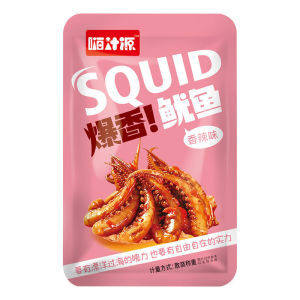 Spicy Dry Octopus Tentacles Ready-to-Eat Snack Hand-Torn Mushroom Grilled Seafood Leisure Crunchy Tasty Treat from Weihai Shandong