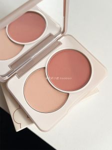 Low Saturation Dual Tone Blush Palette Three Uses One Pan Cheek Color Enhancing And Contracting Colors Judydo Orange Flower Series