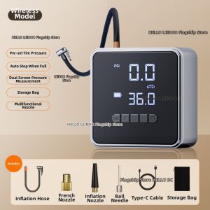 HELLOLEIBOO | Portable Wireless Electric Tire Inflator