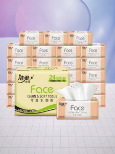 C&S | Moisture Resistant Facial Tissues Bulk