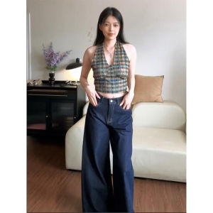 รูปแบบตารางเซ็กซี่ Pure Desire เสื้อกล้ามคอผู้หญิงฤดูร้อนใหม่มาถึง SLIM FIT สวมใส่ด้านในสวมใส่ด้านนอกแขนกุด TOP