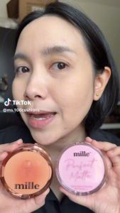 【1แถม1】Mille ไพรเมอร์เบลอรูขุมขน คุมมัน 8g + Mille เพอร์เฟ็กต์ โกลว์ สกิน คูชั่น (มิลเล่คุชชั่นโกลว์เบลอผิวฟิวเตอร์)